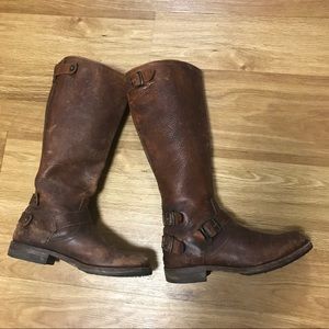 Frye Veronica Back Zip Knee High Boot